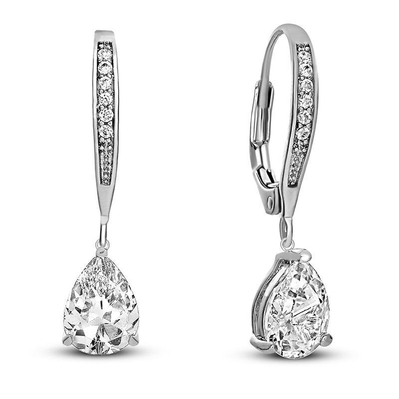 Sterling Silver Teardrop Earrings